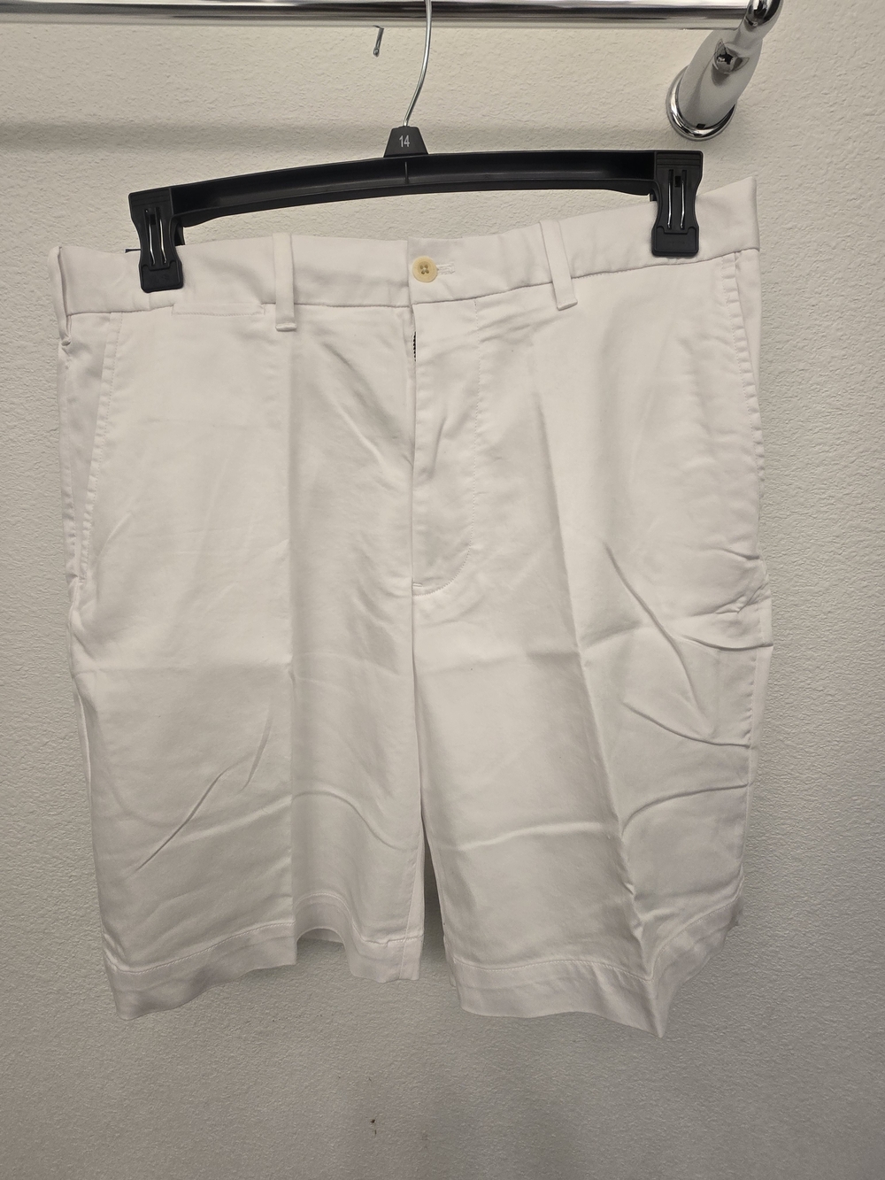 Ralph Lauren White Performance Chino Shorts